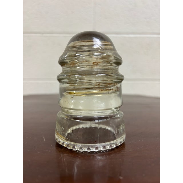 This is a gorgeous clear vintage glass Hemingray insulator. “Hemingray-12” Made in U.S.A. Several insulators in stock of...