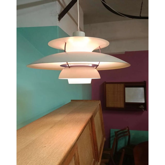 Vintage PH5 Pendant Lamp by Poul Henningsen for Louis Poulsen, 1950s For Sale - Image 6 of 6