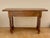 Spanish Carved Console Table with Barley Twist Legs and Two Drawers, 1930s For Sale - Image 12 of 12