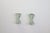 Max Ingrand for Fontana Arte: a rare pair of elegant modernist wall lamps, model 2225, with a frosted or etched central...