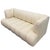 Steve Chase Vintage Creme Channel Sofa For Sale - Image 4 of 6