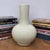 Winter Silk White Glazed Ceramic Vase with Bottle Shape For Sale - Image 4 of 6