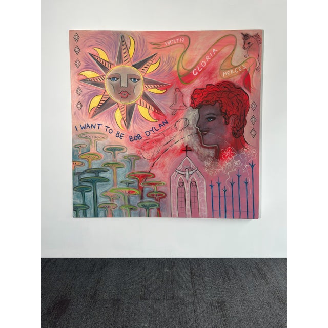 2020s Queer Figurative Composition, 2025, Oil Painting on Canvas For Sale - Image 5 of 11