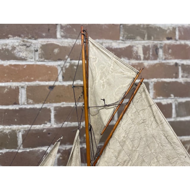 Vintage English Pond Yacht For Sale In Atlanta - Image 6 of 7