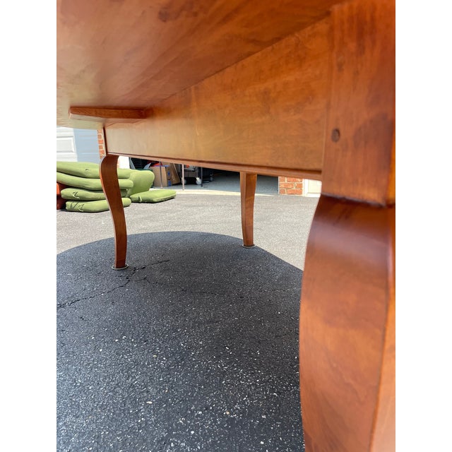 Handcrafted Luxury Maple Farmhouse Dining Table For Sale - Image 4 of 6