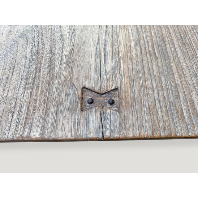 Andrianna Shamaris Midcentury Couture Console or Desk For Sale - Image 11 of 18