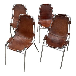Les Arcs Chairs by Charlotte Perriand for Cassina, 1968, Set of 12 For Sale