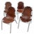 Les Arcs Chairs by Charlotte Perriand for Cassina, 1968, Set of 12 For Sale