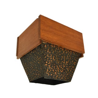 Vintage Flush Mount Light by Franco Albini, 1970s For Sale