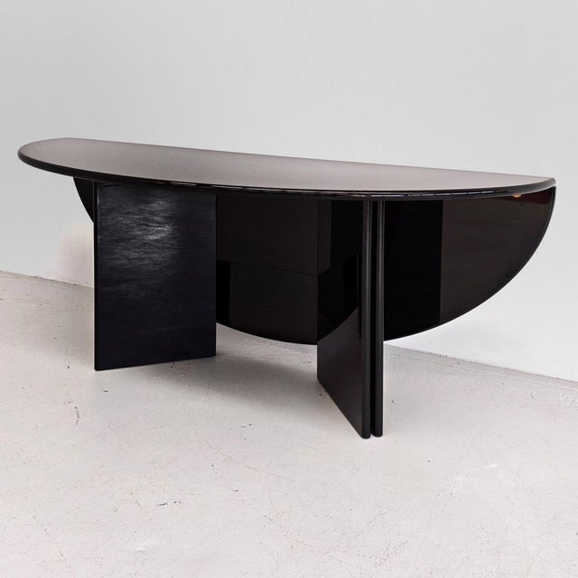 Black Antella Console Table by Kazuhide Takahama for Studio Simon, 1970s For Sale - Image 4 of 17