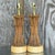 Bring coastal elegance to your home with this pair of vintage coastal pencil reed table lamps. Combining coastal vibes...