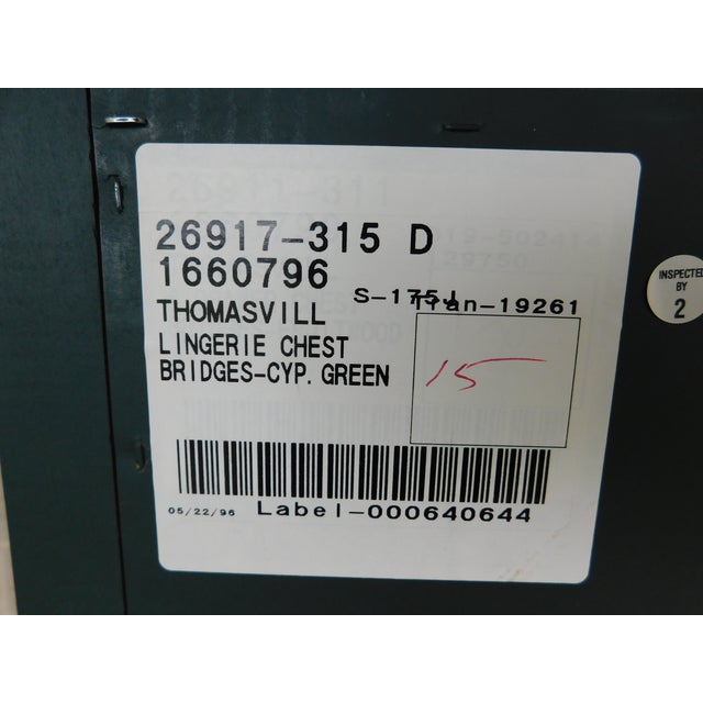 Thomasville Impressions Shaker Style Lingerie Chest For Sale - Image 15 of 15