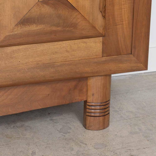 French Oak Sideboard in the Style of Charles Dudouyt For Sale - Image 14 of 18