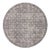 Amber Lewis x Loloi Alie Charcoal / Dove 7'-10" x 7'-10" Round Area Rug For Sale