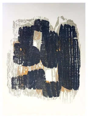 Raoul Ubac - Rythm - Original Woodcut 1964