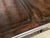 Maitland-Smith Embossed Leather Wrapped Partners Desk W/ Brass Hardware For Sale - Image 14 of 18