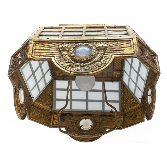 Art Deco Ceiling Light, 1890s For Sale - Image 11 of 13