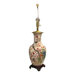 Japanese Satsuma Vase Lamp