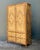Wood Vintage Tortoise Rattan Diamond Armoire For Sale - Image 7 of 12