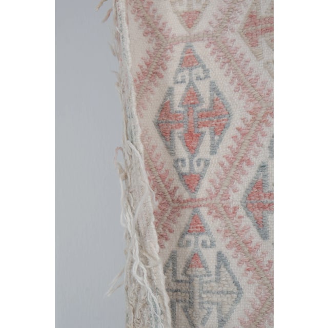 1960s Vintage Faded Turkish Jajim Kilim Rug - Stair Runner 1'8" X 19' For Sale - Image 5 of 12