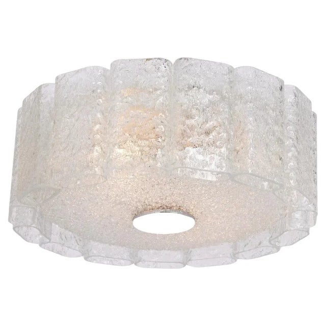 Glass Tubes Flush Mount by Doria, Germany, 1960s For Sale - Image 11 of 11