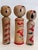 Japanese Three Vintage Kokeshi Dolls For Sale - Image 3 of 10