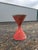 Red Willy Guhl 1960s Diabolo Hourglass Planter For Sale - Image 8 of 11