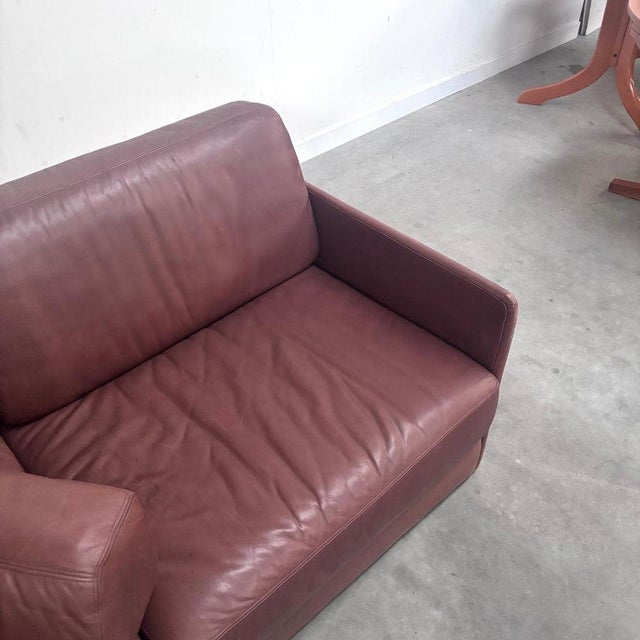 Brown Leather DS76 Modular Sofa from de Sede, 1970s, Set of 4 For Sale - Image 12 of 18