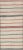 Textile Turkish Kilim Rug With Horizontal Stripes in Red and Blue, Cream Background For Sale - Image 7 of 7