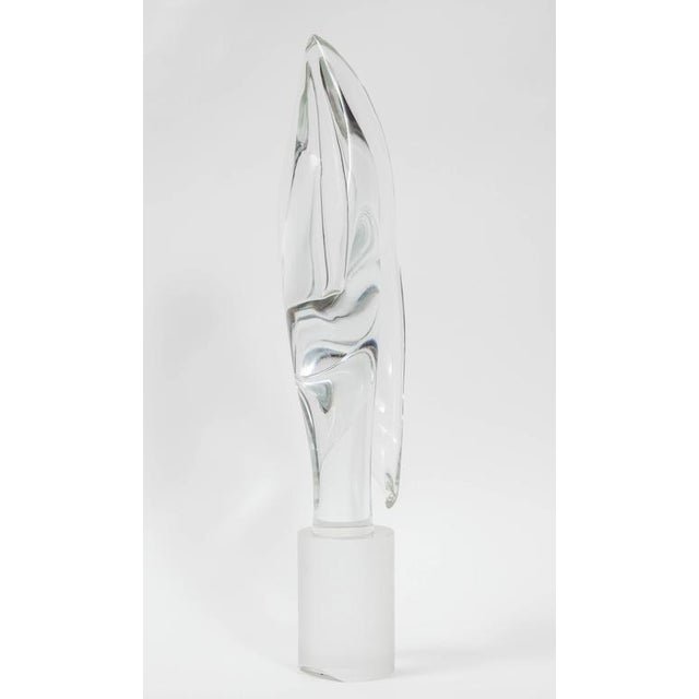 Abstract Murano Glass Abstract Sculpture For Sale - Image 3 of 6