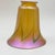 Early 20th Century Quezal Gold Iridescent "Pulled Feather" Art Glass Lamp Shades, Set of Five 5 For Sale In Cleveland - Image 6 of 8