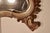 Glass Italian Carved and Painted Console Mirror, 1870s For Sale - Image 7 of 8