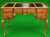 French Fine Wm. A. Berkey Figured Cherry Leather-Top Louis XV Style Writing Desk for John Widdicomb, Circa 1950 For Sale - Image 3 of 12