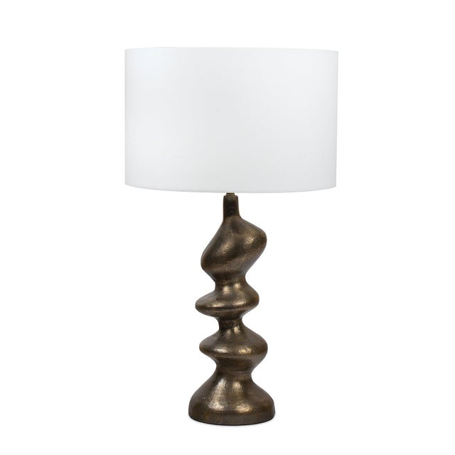 2020s Blobby Table Lamp, Brass For Sale - Image 5 of 5