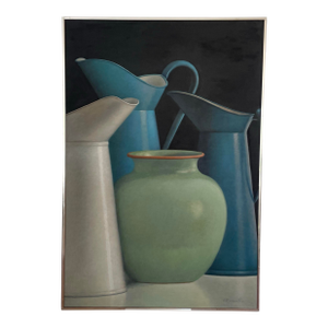 Elise Manville 1970’s Photorealism Painting
