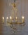 Metal 18th Century Maria Teresa Gilt Iron and Crystal Chandelier For Sale - Image 7 of 10