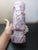 Gorgeous Art Noveau Reuven Glass Tubular Vase From Israel For Sale - Image 4 of 7