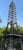 Gray 1980s Garden Eiffel Tower 3 Platform Plant Stand For Sale - Image 8 of 9