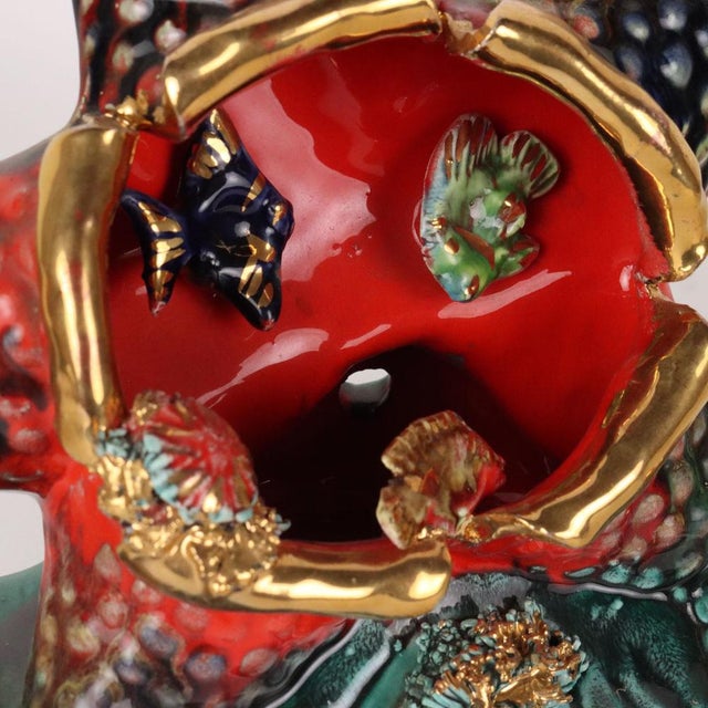 Vallauris Ceramic Sculptures, Set of 8 For Sale - Image 4 of 16