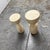 Stone Noir Architect Side Table Style "A" + "B", Set of Two For Sale - Image 7 of 12