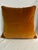 Burgundy Vintage English Lady and the Unicorn Medieval Tapestry 19.5” Pillow With Gold Velvet Back With Down Insert For Sale - Image 8 of 10