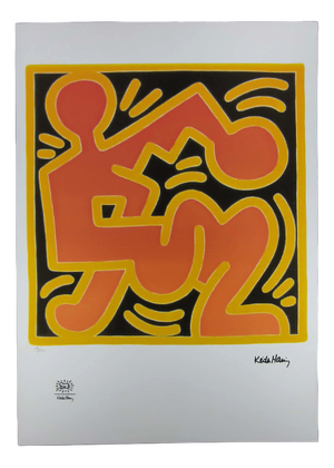 Keith Haring, Figurative Composition, 1990s, Limited Edition Lithograph