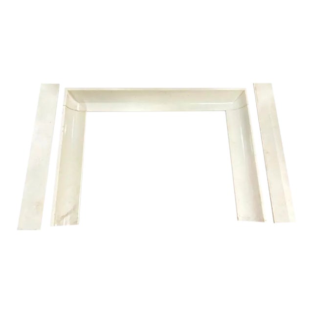 Vintage Marble Fireplace, 1930s For Sale