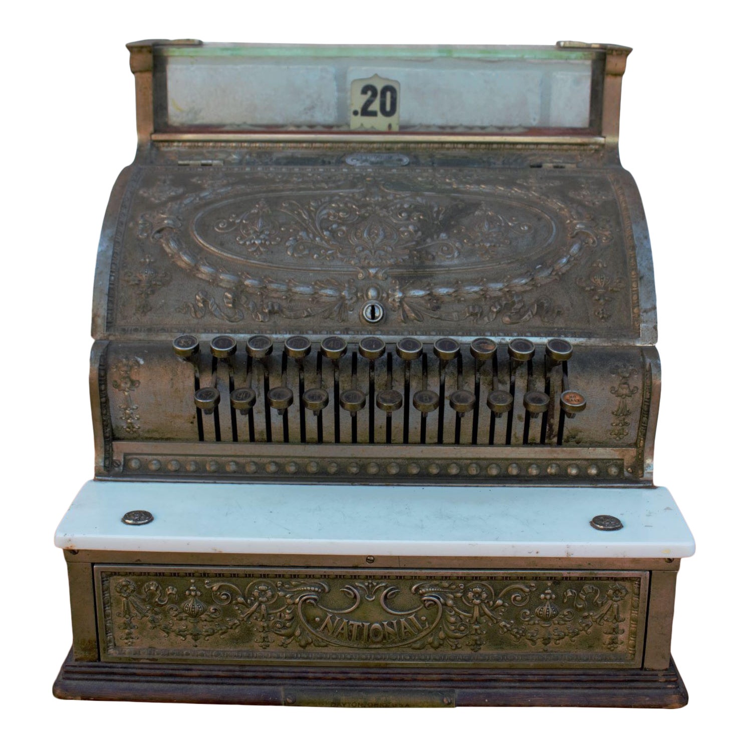 Antique the National Cash Register Model 332 Chairish