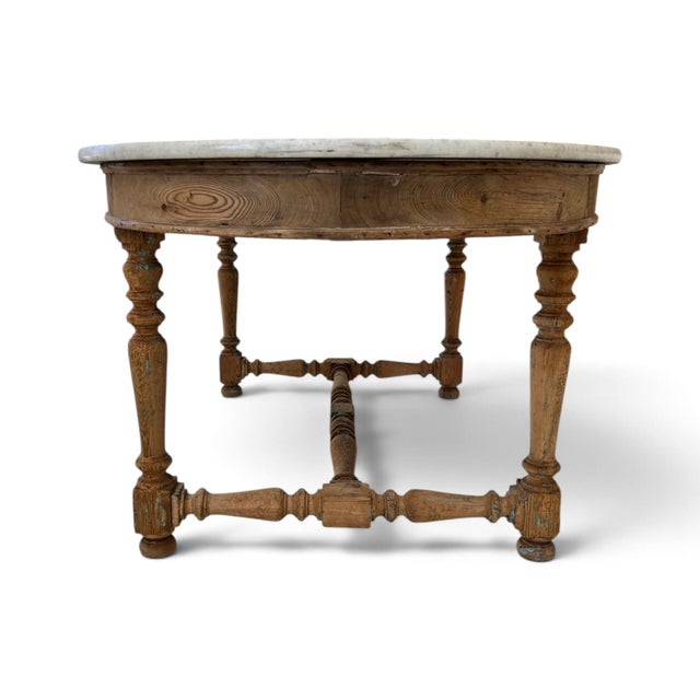 An exceptional 19th century French gibier table sourced from a château, distinguished by its timeless silhouette and...
