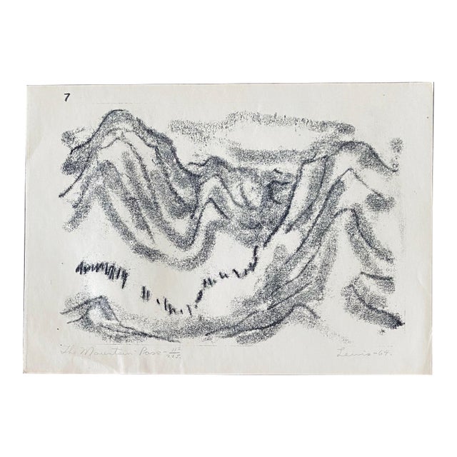 Stanley Lewis"The Mountain Pass" from Wanderers Illustrations 112/225, 1964 For Sale