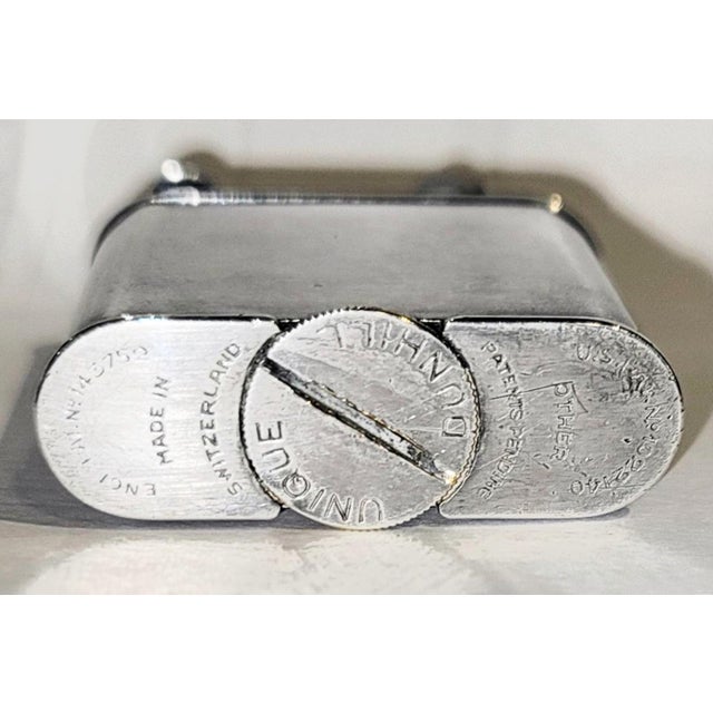 Dunhill Swiss Unique Silver Lighter, 1920s Industrial | Chairish