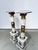 Early 20th Century Antique French Empire Bronze Ormolu White Marble Pedestals - A Pair For Sale - Image 5 of 10