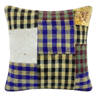 Turkish Kilim Pillow Cover 20'' X 20'' For Sale