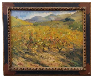 Francesc d'Assis Planas Doria, Catalan School, Setembre, 20th Century, Oil on Canvas, Framed